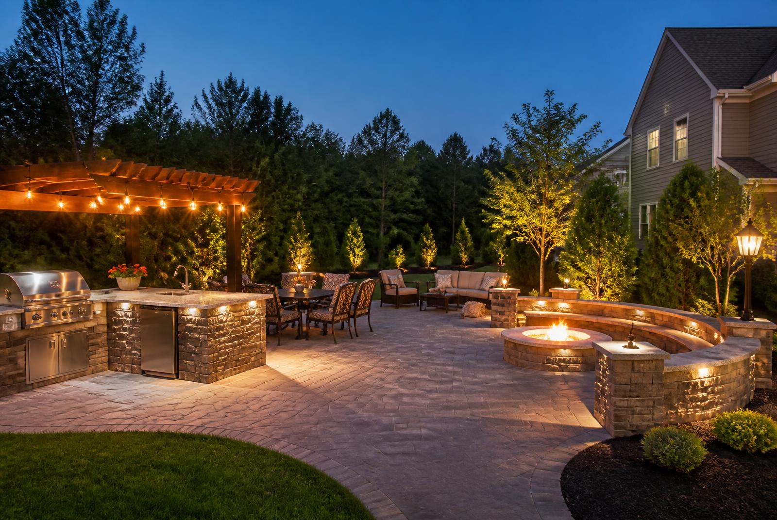 Full Outdoor Living Build